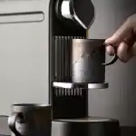 كوب قهوة حجري صغير 150 مل للإسبريسو تحت ماكينة القهوة