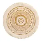 لبادة صحون دائرية حماية الطاولة تصميم أنيق