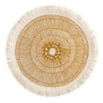 لبادة صحون دائرية حماية الطاولة تصميم أنيق