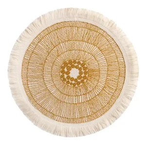 لبادة صحون دائرية حماية الطاولة تصميم أنيق