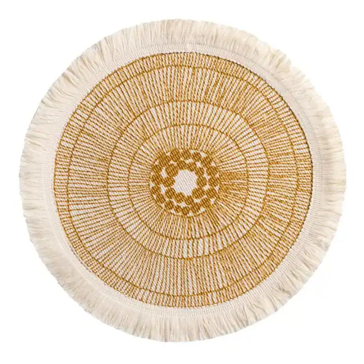 لبادة صحون دائرية حماية الطاولة تصميم أنيق