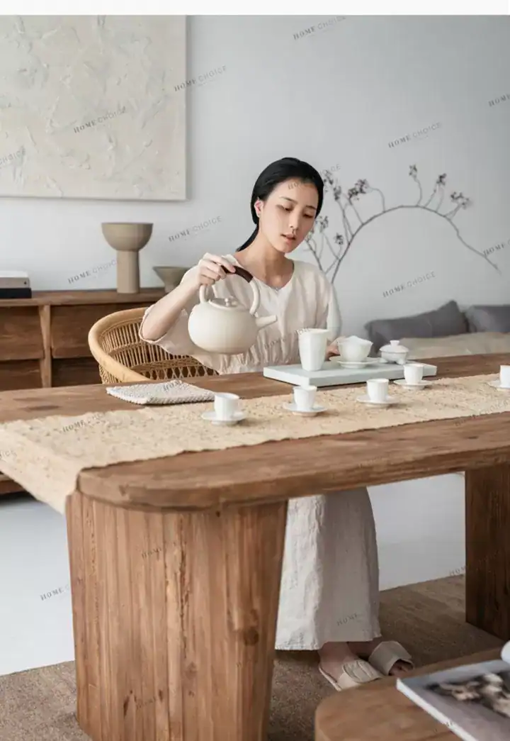 طاولة طعام ريفيه