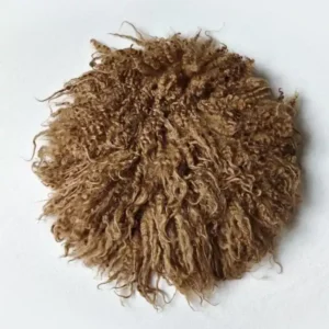 بساط فلوكاتي دائري من صوف الخروف الأسترالي الطبيعي متوفر بتسعة ألوان (أرجواني، أبيض، وردي، سماوي، زيتي) لتصوير المواليد باحترافية