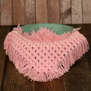 خلفية مربعة من الصوف الناعم بعدة الوان