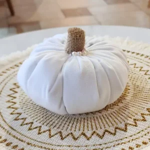 يقطين من قماش المخمل الفاخر - مقاس 13 سم