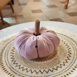 يقطين من قماش المخمل الفاخر - مقاس 13 سم