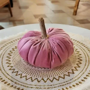 يقطين من قماش المخمل الفاخر - مقاس 13 سم