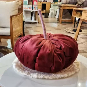 يقطين من قماش المخمل الفاخر - مقاس 27 سم