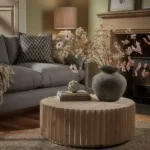 طاولة قهوة دائرية