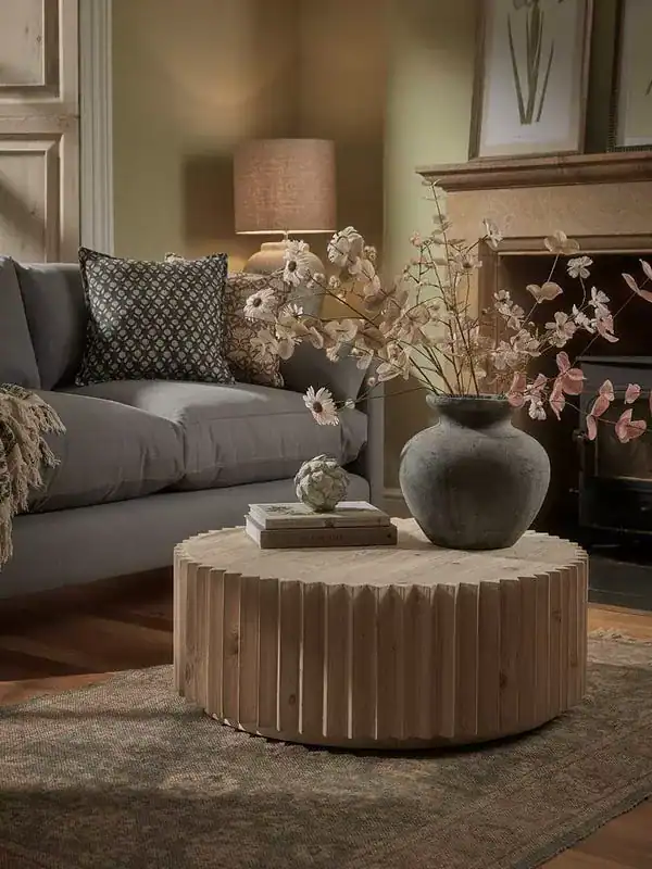 طاولة قهوة دائرية