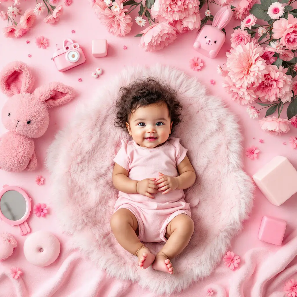 افكار لتزيين طاولة المولود الجديد